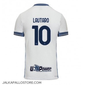 Inter Milan Lautaro Martinez #10 Vieraspaita 2024-25 Lyhythihainen